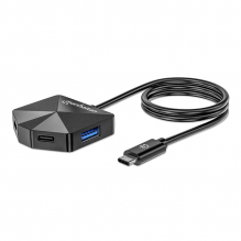 Hub USB-C Manhattan 181150, 4 Puertos (2×USB-A, 2×USB-C), USB 3.2 - 181150
