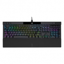 Teclado Corsair K70 RGB Pro con teclas PBT Double Shot Pro, RGB, Alámbrico, Negro, Ingles - CH-9109410-NA