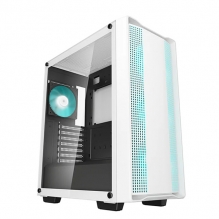 Gabinete DeepCool CC560 WH V2, Midtower, 4 Ventiladores Azules, ATX, Blanco - R-CC560-WHGAA4-G-2