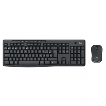 Combo de Teclado y Mouse Logitech MK370, Inalámbrico, Silencioso, Español - 920-012063