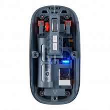 Mouse Vorago MO-415, Inalambrico, Recargable USB Tipo-C - MO-415