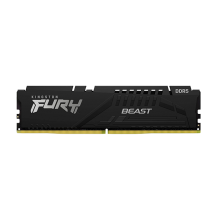 Memoria RAM Kingston Fury Beast 16 GB, DDR5, 5600 MT/s, EXPO, CL36, Disipador – KF556C36BBE-16 - DDR5-LOCK 