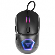 Mouse GameFactor MOG530, Alámbrico, RGB, 12,000 DPI, Pixart 3327, Negro - MOG530-BK