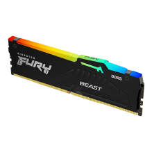 Memoria RAM Kingston Fury Beast 16 GB, DDR5, 5200 MT/s XMP, RGB, CL40 – KF552C40BBA-16 - DDR5-LOCK