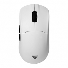 Mouse GameFactor MOW800, Inalámbrico, 26,000 DPI, Pixart 3395, Base recargable, Blanco - MOW800-WH