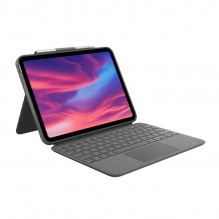 Funda con Teclado Logitech Combo Touch para iPad, Teclado retroiluminado, (7ª, 8ª, 9ª y 10ª generación)  - 920-009602