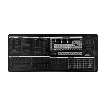 Mousepad Acteck Vibe Flow Tools MT494H, 80 x 35 cm, Negro - AC-941075