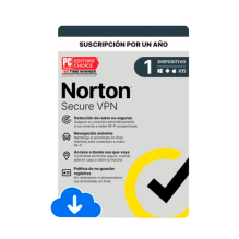 Norton WiFi VPN, 1 Dispositivo, Suscripción 12 Meses, Licencia Digital ESD – 21430694
