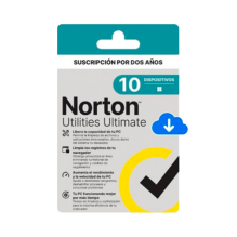 Norton Utilities Ultimate, 10 Dispositivos, Suscripción 24 Meses, Licencia Digital ESD – 21437358