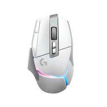 Mouse Gamer Logitech G502 X Plus Inalámbrico, RGB LIGHTSYNC, Sensor HERO 25K, Blanco – 910-006170