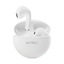 Aud&iacute;fonos In Ear Inal&aacute;mbricos Acteck Sence EP230, TWS, Bluetooth 5.1, blanco &ndash; AC-935111