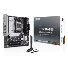 Tarjeta Madre ASUS PRIME B840M-A WiFi, AMD AM5, DDR5, PCIe 4.0, Micro-ATX