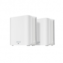 Sistema Wi-Fi ASUS ZenWiFi BD4, Wi-Fi 7, Doble Banda 2.4/5 GHz, 2-Pack, MU-MIMO, Firewall Integrado – BD4(W-2-PK)