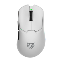 Mouse Gaming Inal&aacute;mbrico Balam Rush Drift Pro MG7, PAW3395, 26,000 DPI, 1000 Hz, Bluetooth 5.3, 2.4 GHz, USB-C, 5 Botones, RGB, Blanco &ndash; BR-938532