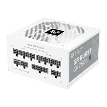 Fuente de Poder Balam Rush GR Burst GR750G Legend Series, 750W, 80 Plus Gold, ATX, Full Modular, Blanco – BR-940337