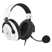 Diadema Gamer Balam Rush Aviator Expert HA777, 53mm, Micrófono Desmontable, Alámbricos, Blanco - Negro – BR-941150