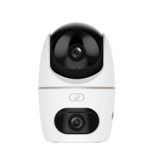 Dahua Cámara de Seguridad IP Smart WiFi PT IR para Interiores, 5 MP, PT, doble luz, Wi-Fi - DH-HPT1539DD-STW-5E2-IL