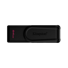 Memoria USB Kingston DataTraveler Exodia S, 64GB, USB 3.2 Gen 1, Tapa Giratoria – DTXS/64GB