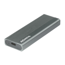 Enclosure Gabinete Externo ADATA EC680 para SSD M.2 NVMe, USB 3.2 Gen2 10 Gbps, Gris – EC680-CCGY