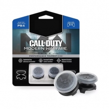 KontrolFreek  - Call Of Duty: Modern Warfare - para Ps4 y Ps5 | Performance Thumbsticks | 2 Alturas elevadas, Versátil | Gris