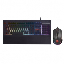 Combo de Teclado y Mouse Thermaltake Challenger Elite RGB | RGB | Inglés | Reposamuñecas | Macros - CM-CEL-WLXXMB-SP