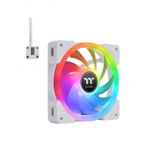 Ventiladores Thermaltake Swafan EX12 RGB | Kit de 3 Ventiladores | 120mm | Blancos | Magnéticos | Push or Pull - CL-F161-PL12SW-A