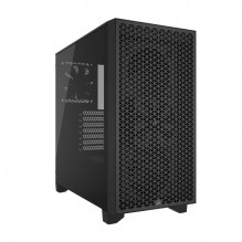 Gabinete Corsair 3000D Airflow | Negro | Cristal Templado | 2 Ventiladores SP120 ELITE | ATX - CC-9011251-WW 