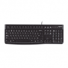 Teclado Logitech K120 | Alámbrico | Inglés | Membrana - 920-004422