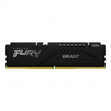 Memoria RAM Kingston Fury Beast Black 8GB DDR5 1x8GB 4800Mhz - KF548C38BB-8