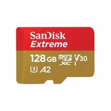 Memoria Micro SDXC SanDisk Extreme 128GB, Clase 10, 190/90 MB/s - SDSQXAA-128G-GN6MA