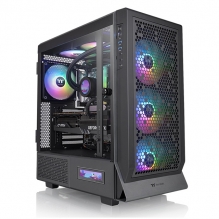 Gabinete Thermaltake Ceres 500 TG, Negro, E-ATX, Cristal Templado, 4 Ventiladores - CA-1X5-00M1WN-00