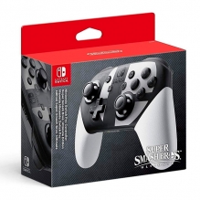 Nintendo Switch Pro Controller, Super Smash Bros Ultimate Edition Negro/Blanco - 2513466