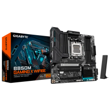 Tarjeta Madre Gigabyte B850M GAMING X WIFI6E, AM5, DDR5 hasta 256 GB, PCIe 5.0, 2&times; M.2, Wi-Fi 6E, Bluetooth 5.3, Micro-ATX &ndash; B850M GAMING X WIFI6E