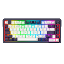 Teclado Mecánico Redragon UCAL Pro K673, 75%, Inalámbrico Tri-modo BT/2.4 GHz/USB-C, RGB – K673WB-RGB-PRO SP