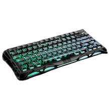 Teclado Gamer GravaStar Mercury V75, 75%, Hall Effect Magnetic Switch, Stealth Black – GS V75_XTAL_BLK