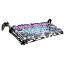Teclado Gamer GravaStar Mercury V75 Pro, 75%, Hall Effect Magnetic Switch, Cyberpunk &ndash; GS V75 PRO_U_RM_EGRY