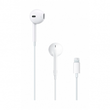 Aud&iacute;fonos Apple EarPods con Conector Lightning, Micr&oacute;fono y Control Integrado, Blanco &ndash; MMTN2AM/A