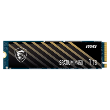 Unidad de Estado Solido SSD MSI Spatium M450, 500GB, NVMe M.2 2280, PCIe 4.0, 3600 MB/s lectura, 2300 MB/s escritura &ndash; SPATIUM M450 500GB 