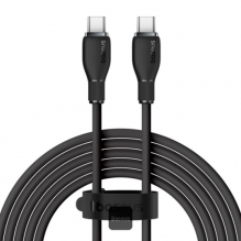 Cable de Carga Baseus USB-C a USB-C, 100W, 5A, 1.2 m, Negro – P10355702111-B1