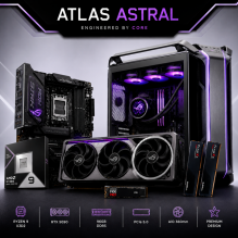 Workstation Atlas Astral AI, Ryzen 9 9950X3D2, RTX 5090 32GB, 96GB DDR5, SSD 2TB PCIe 5.0 