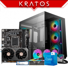 PC Gamer Kratos | Intel Core i5-14600KF | RTX 5060 8GB | 32GB DDR5 | 1TB NVMe M.2  | AIO 360mm