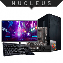 PC Gamer Nucleus | AMD Ryzen 3 3200G | 8GB 3200Mhz | SSD 480GB | Monitor | Teclado y Mouse