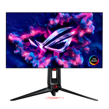 Monitor Gamer ASUS ROG Swift OLED PG27AQDP, 26.5", WOLED QHD 2560&times;1440, 480 Hz, 0.03 ms, G-SYNC Compatible, FreeSync Premium, 2&times; HDMI 2.1 &ndash; PG27AQDP