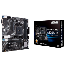 Tarjeta Madre ASUS PRIME A520M-K/CSM, AM4, AMD A520, DDR4, 1&times; M.2, Micro ATX &ndash; PRIME A520M-K/CSM