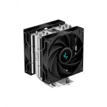 Disipador para CPU DeepCool AG400 Black, Torre de 120 mm, Ventilador PWM Silencioso, 4 Heatpipes - R-AG400-BKNNMD-G