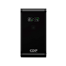 No-Break CDP R-SMART1210, 1 200 VA / 720 W, Interactivo AVR con Pantalla LCD, 10 Tomas NEMA 5-15R – R-SMART1210