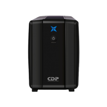No-Break CDP R-UPR758, 750VA/375W, UPS interactiva con AVR, 8 salidas NEMA 5-15R, 120 V