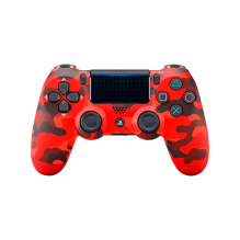 Control Inalámbrico Sony DualShock 4 Camuflaje Rojo, PS4 – Red Camo