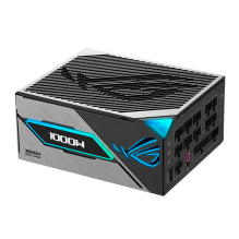 Fuente de Poder ASUS ROG Thor 1000W Platinum III, 1000W, 80 Plus Platinum, ATX 3.1, PCIe 5.1, modular – ROG-THOR-1000P3-GAMING