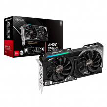 Tarjeta de Video ASRock Radeon RX 9060 XT Challenger, 8GB GDDR6, Dual Fan, PCIe 5.0, HDMI/DP – RX9060XT CL 8GO